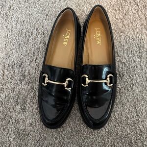 J.Crew flats . Only worn once.